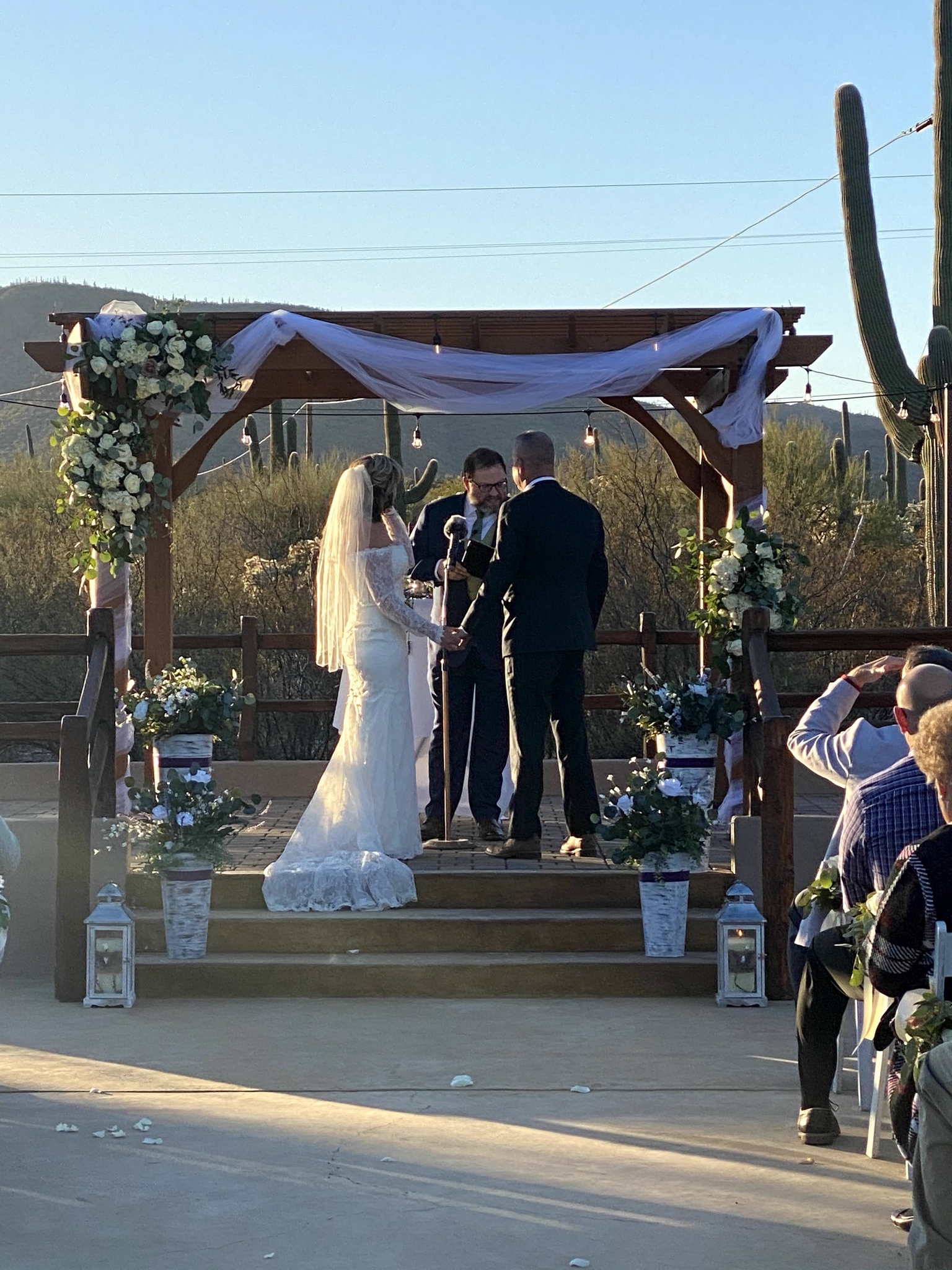 Couple At The Altar