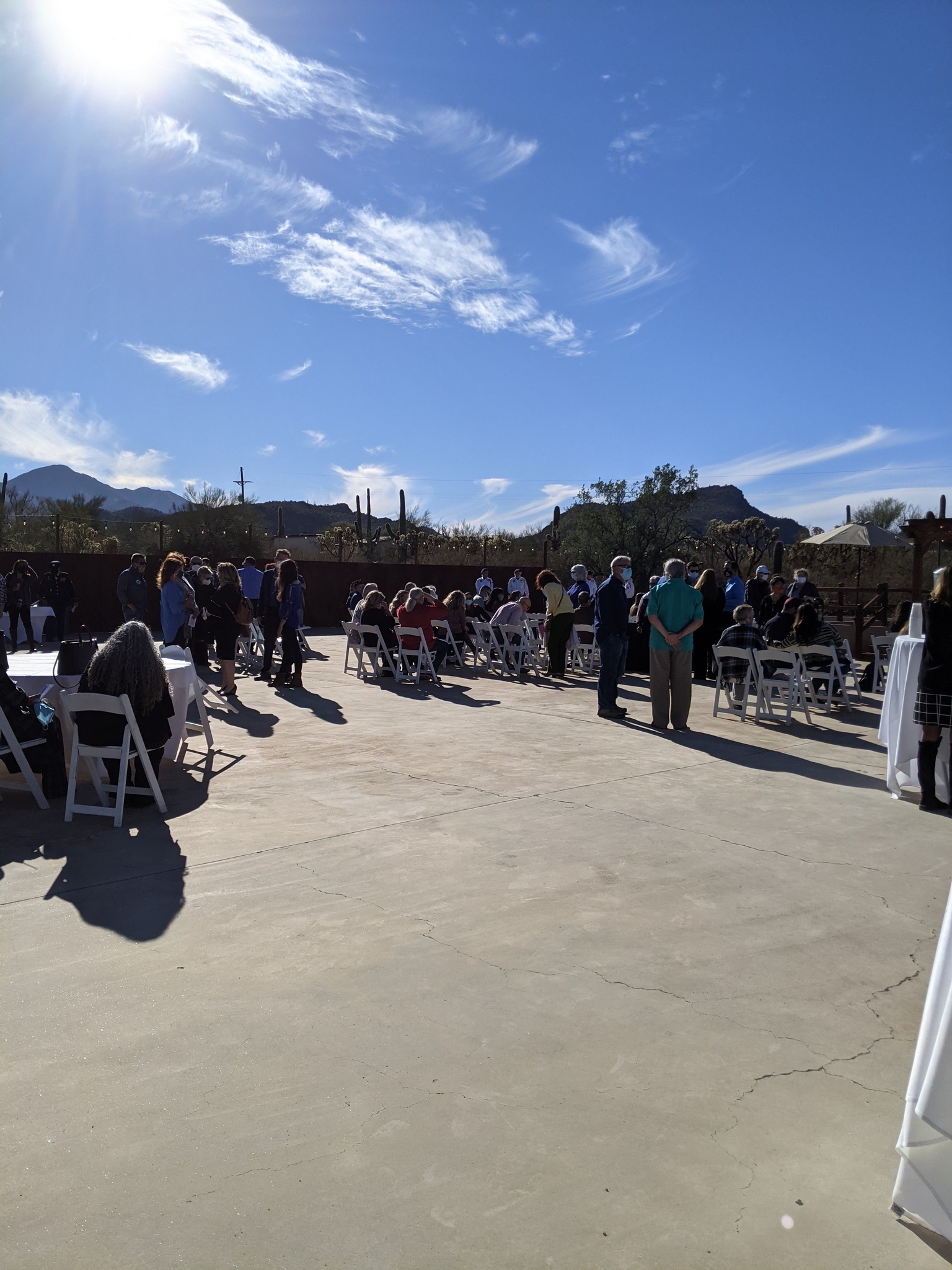 Small Wedding Reception at Wild Horse Ranch Tucson